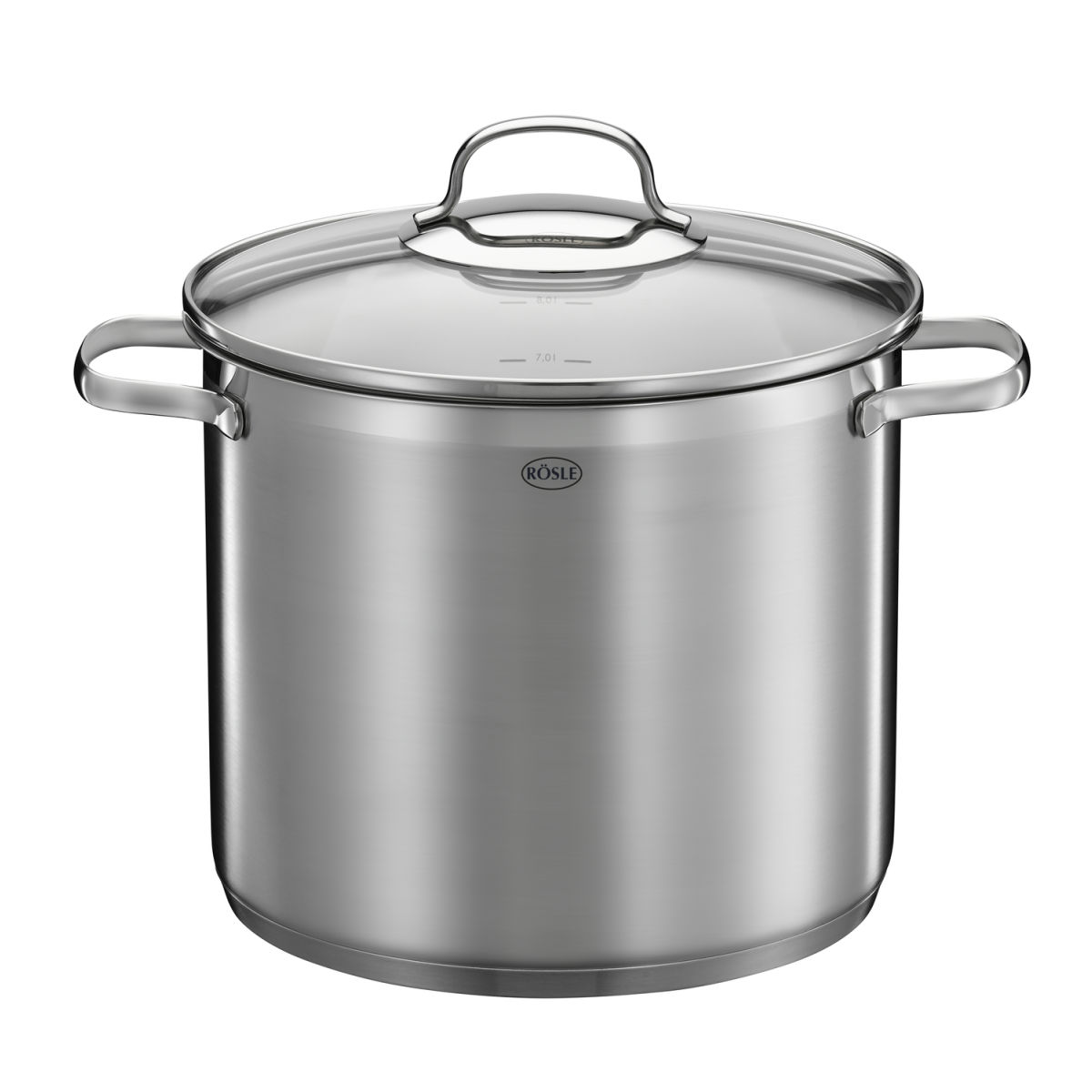 RÖSLE Partytopf ELEGANCE Ø 24 cm, 8 Ltr. 33x25.5x28 cm (LxBxH); transparent