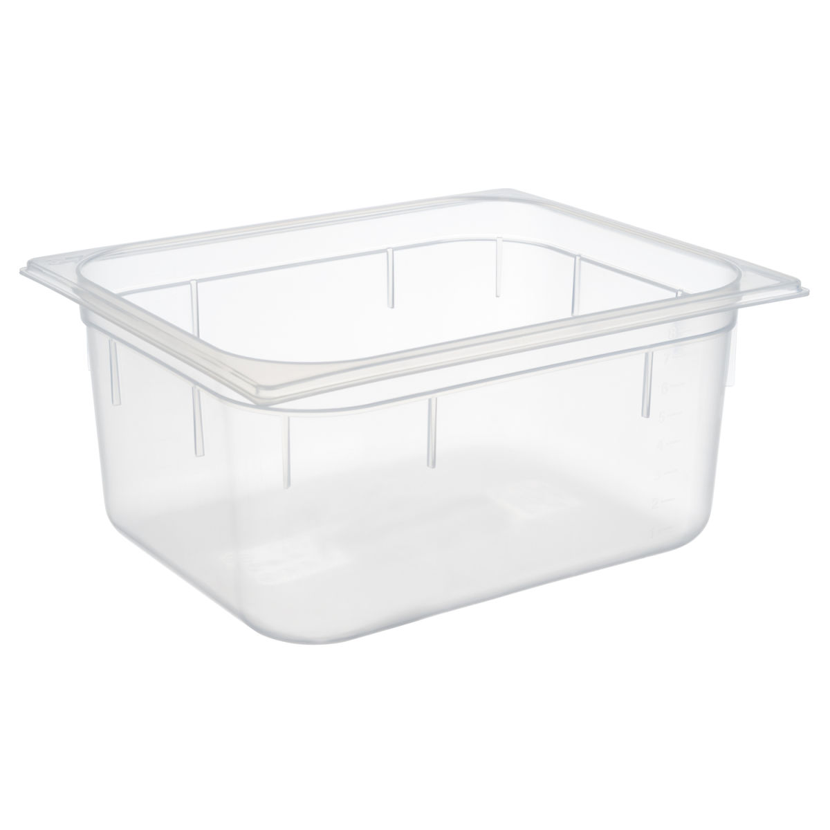 APS GN 1/2 Behälter, Polypropylen; GN 1/2, 8900 ml, 32.5x26.5x15 cm (LxBxT); transparent