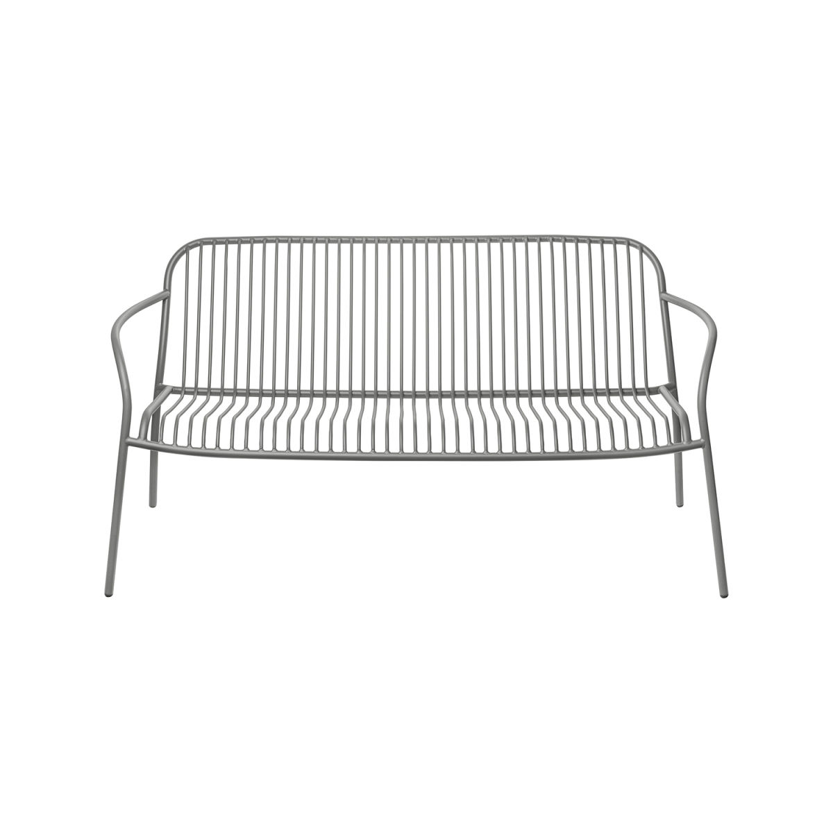 blomus Loungesofa -YUA WIRE- 134x66 cm (BxH); steingrau