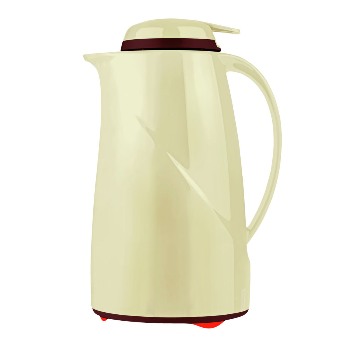 helios Isolierkanne Wave mit DT 1,0 l 1 l, 25.1 cm (H); vanille