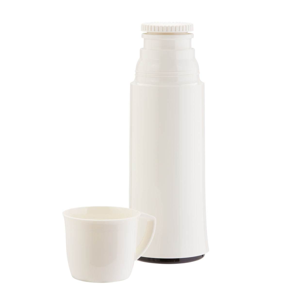 helios Isolierflasche 0.5l 0.5 l, 25.4 cm (H); weiß