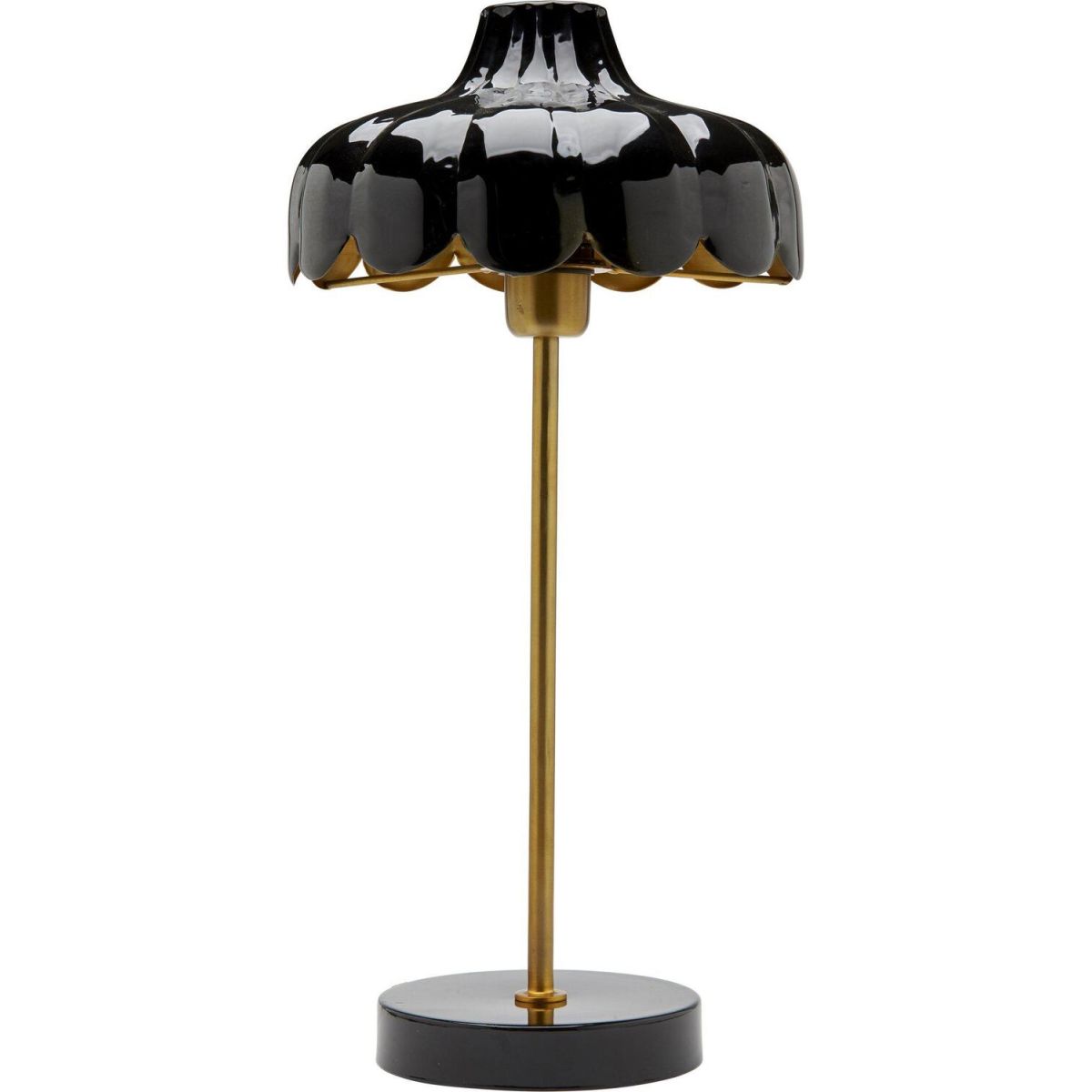 PR Home Tischleuchte Wells 50x24x50 cm (LxBxH); schwarz