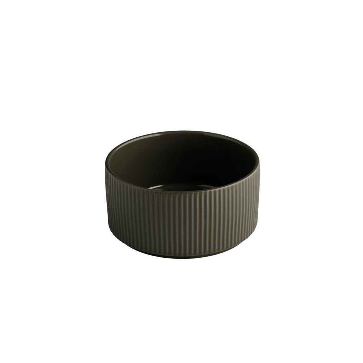 APS Schale -THE GRID-; 1600 ml, 16x8 cm (ØxH); braun; 6 Stück / Pack