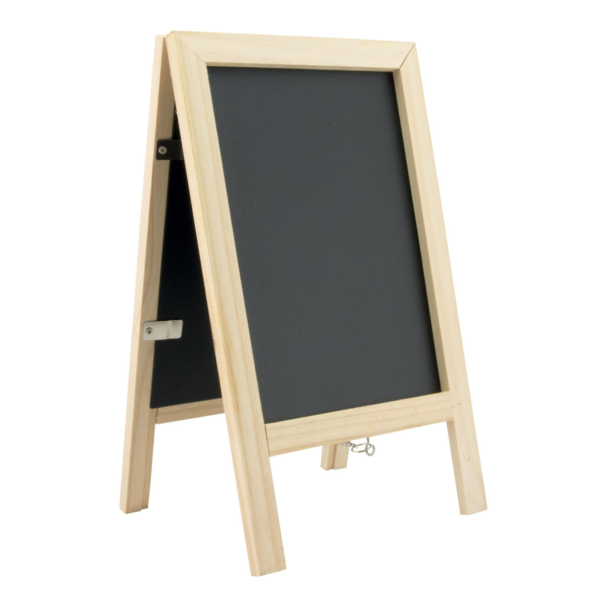 Mini Pannello da marciapiede - Legno faggio laccato - Doppia faccia - 25x15cm Securit; 15x25 cm (LxH); beige