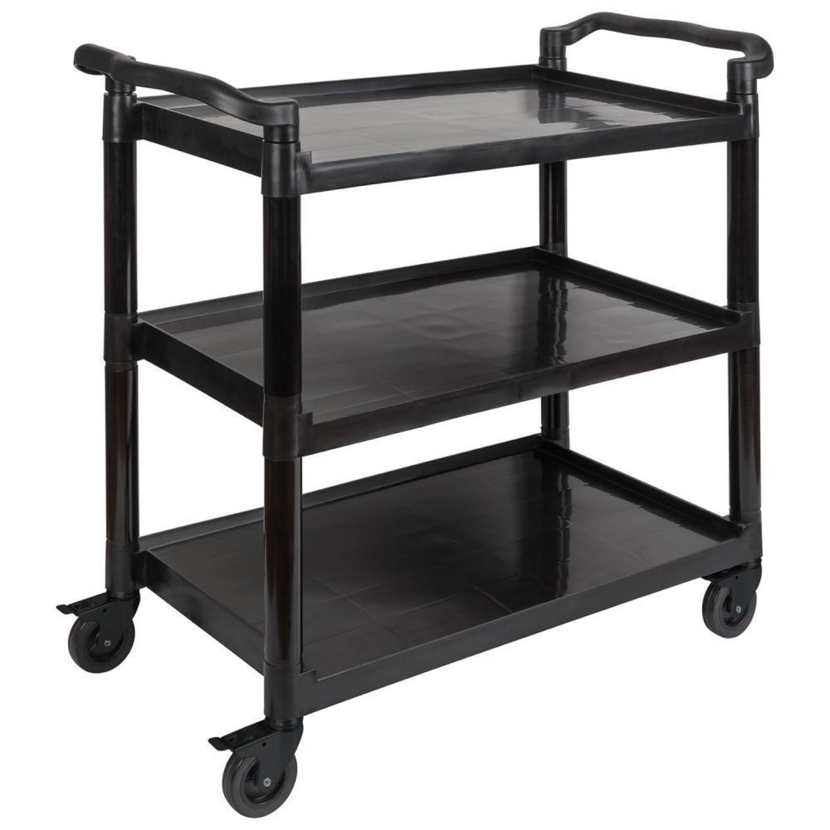 APS Servier- / Transportwagen -READY-; 108x50x96 cm (BxTxH); schwarz