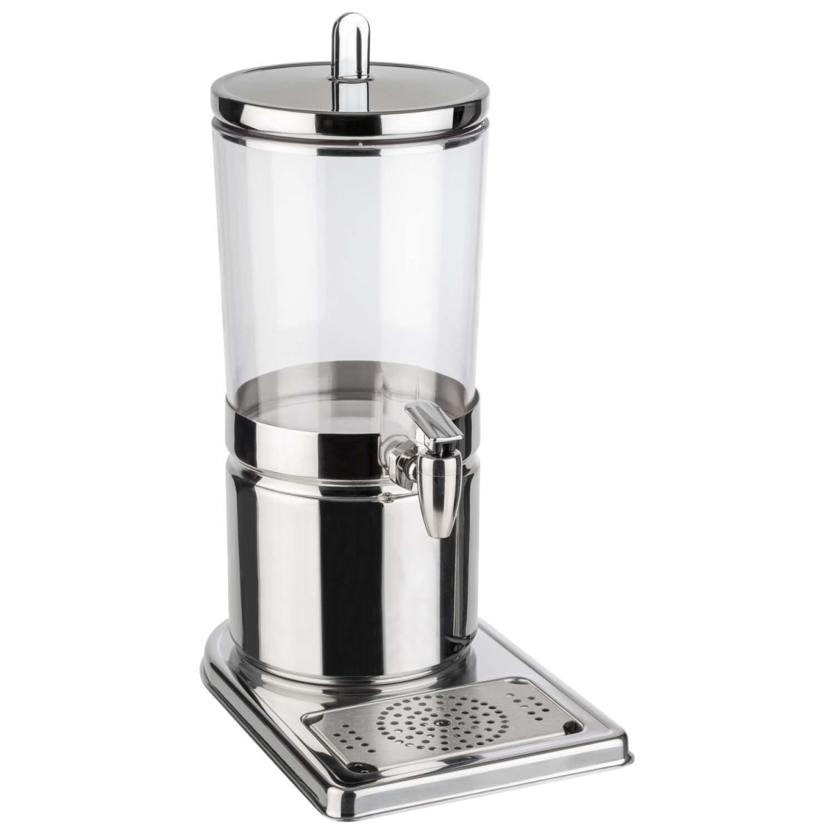 APS Saftdispenser TOP FRESH, inkl. Touchless-Adapter 4 l, 32x21x43x32 cm (LxBxHxT); silber