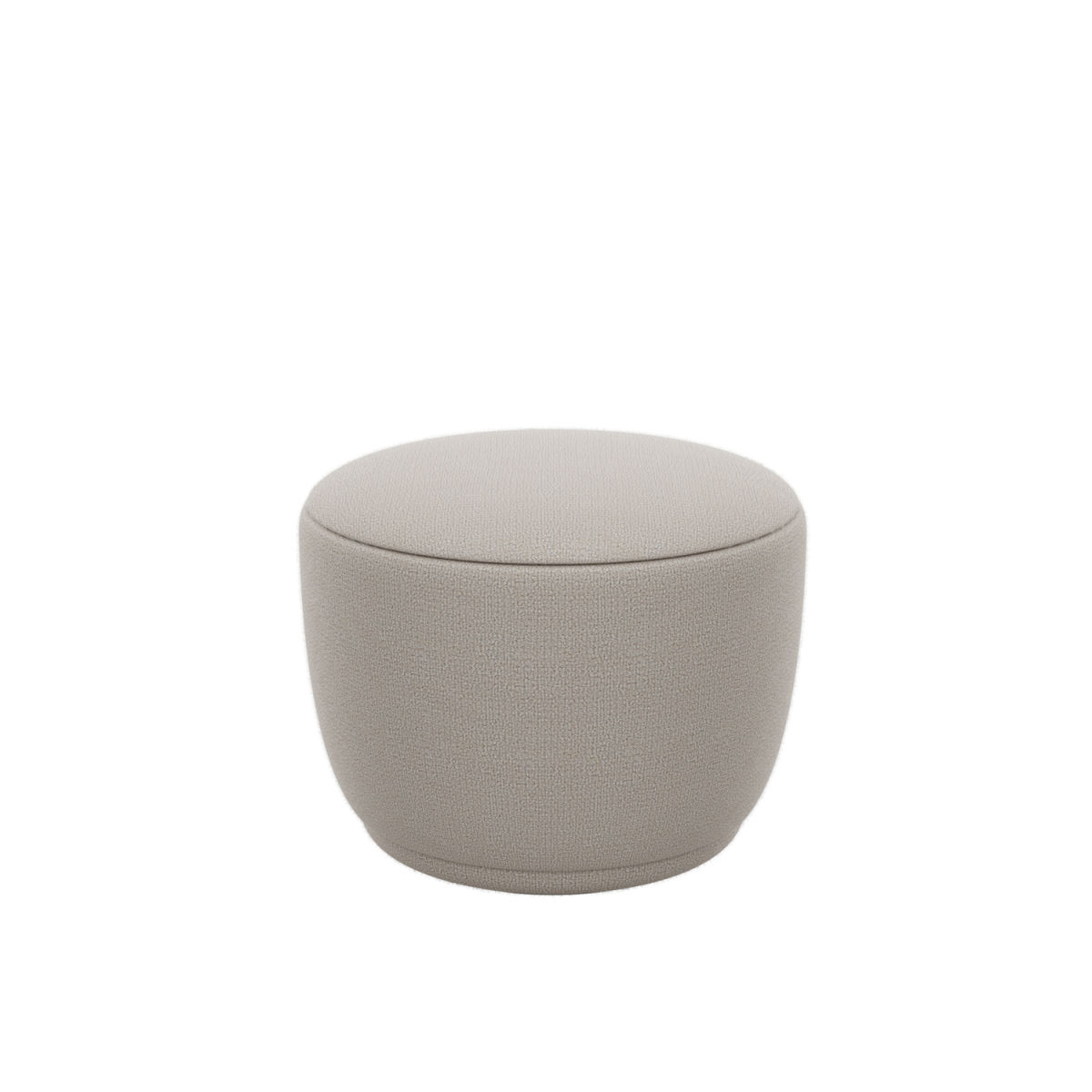 blomus Pouf -KUON- Stoff Socia 48x48x45 cm (ØxBxH); beige
