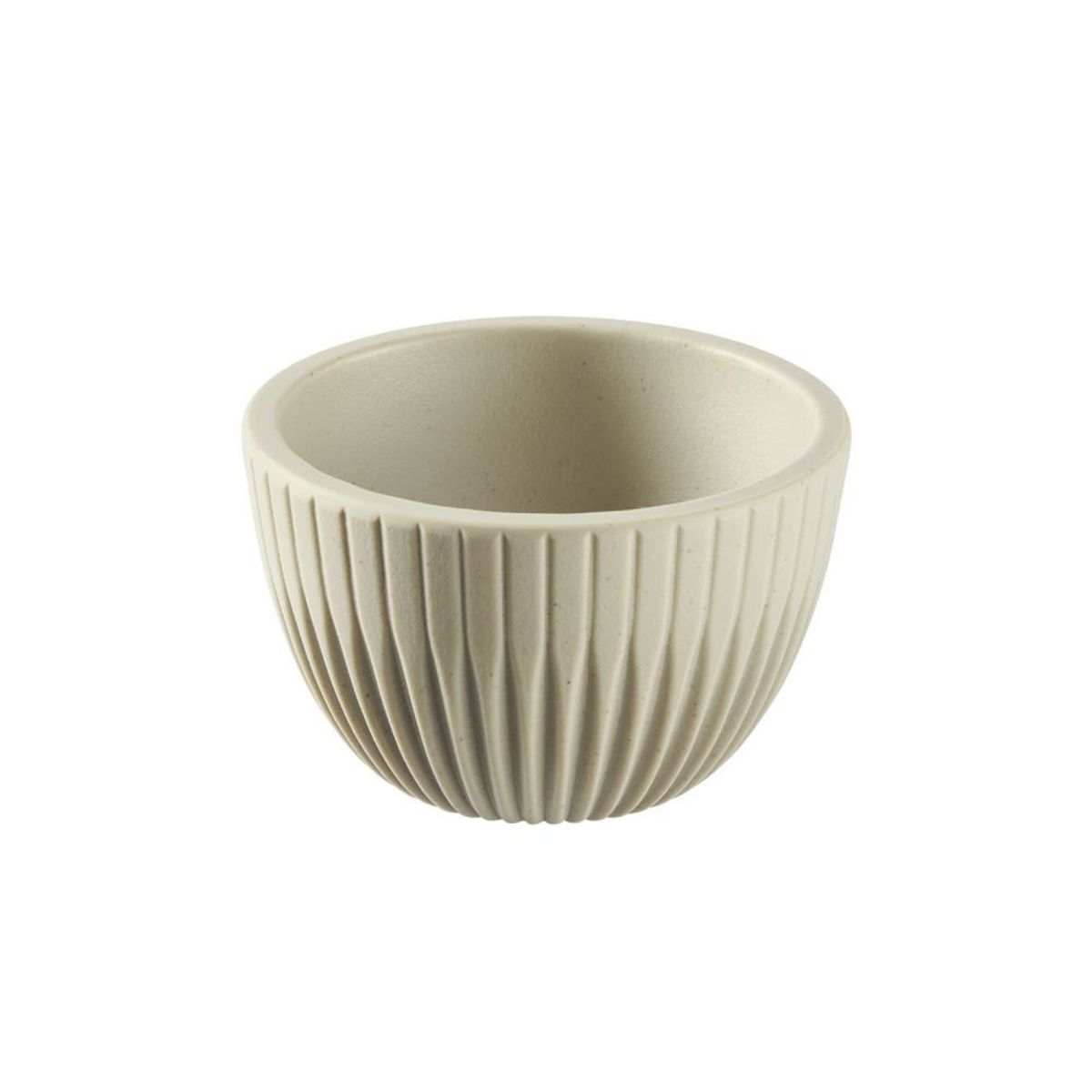 APS Dipschälchen LINEO, 6er-Set,Melamin 6x6x6x3.5 cm (LxBxØxH); grau; rund