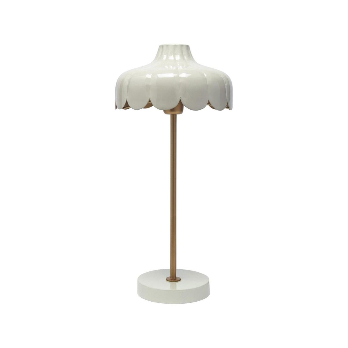 PR Home Tischleuchte Wells 50x24x50 cm (LxBxH); beige