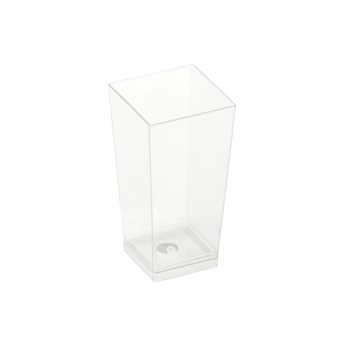 naturesse Becher KOVA PLA, transparent 100 ml, 4x4x8.2 cm (LxBxH); transparent; 300 Stück / Pack