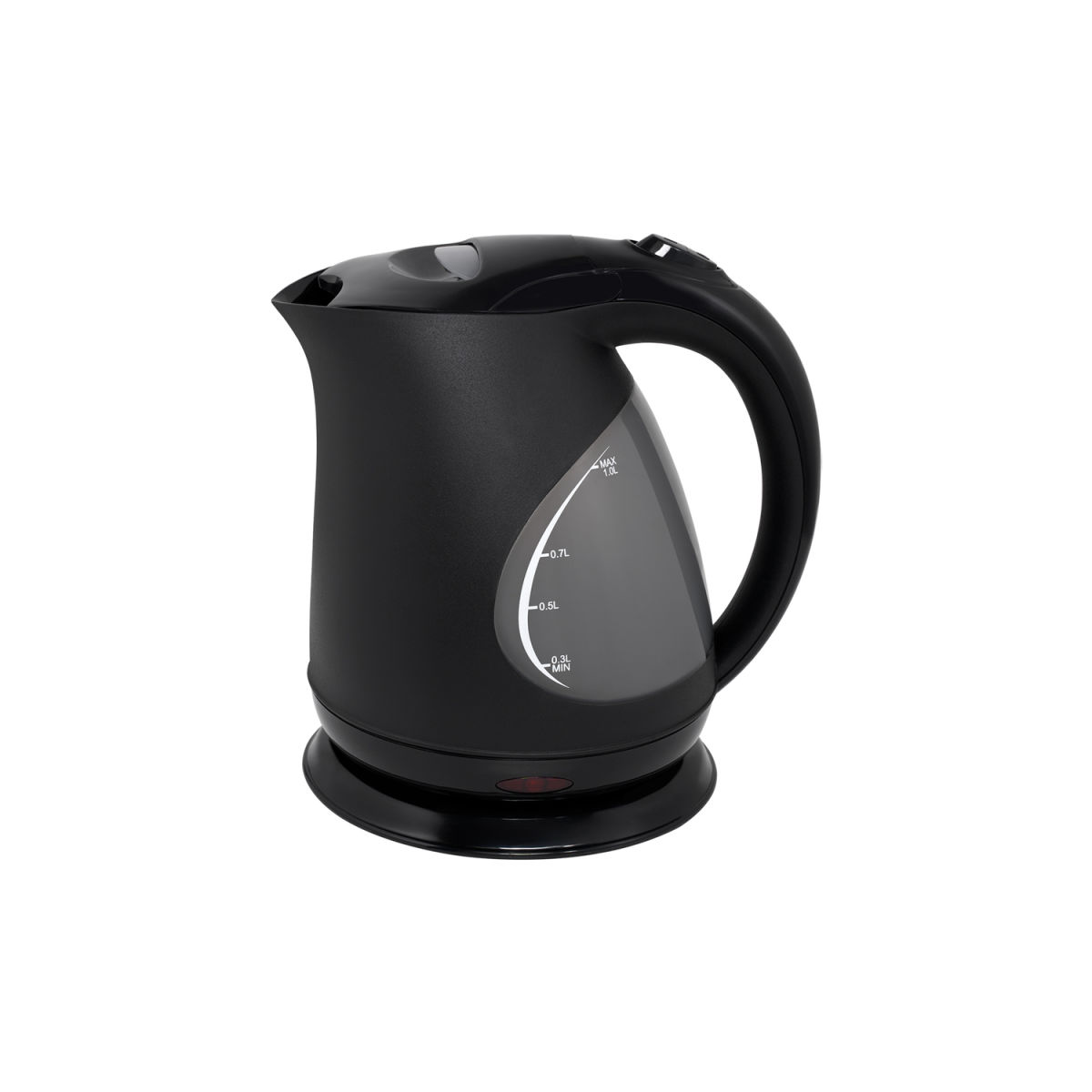 Bollitore per hotel Lancaster da 1 litro in nero CORBY; 1000 ml, 14.3x19x18 cm (LxHxP); nero