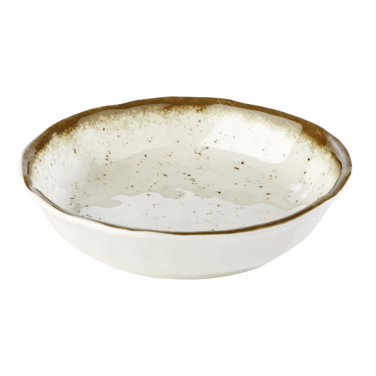 APS Schale STONE ART, Melamin 600 ml, 20x20x20x4.5 cm (LxBxØxH); weiß; rund