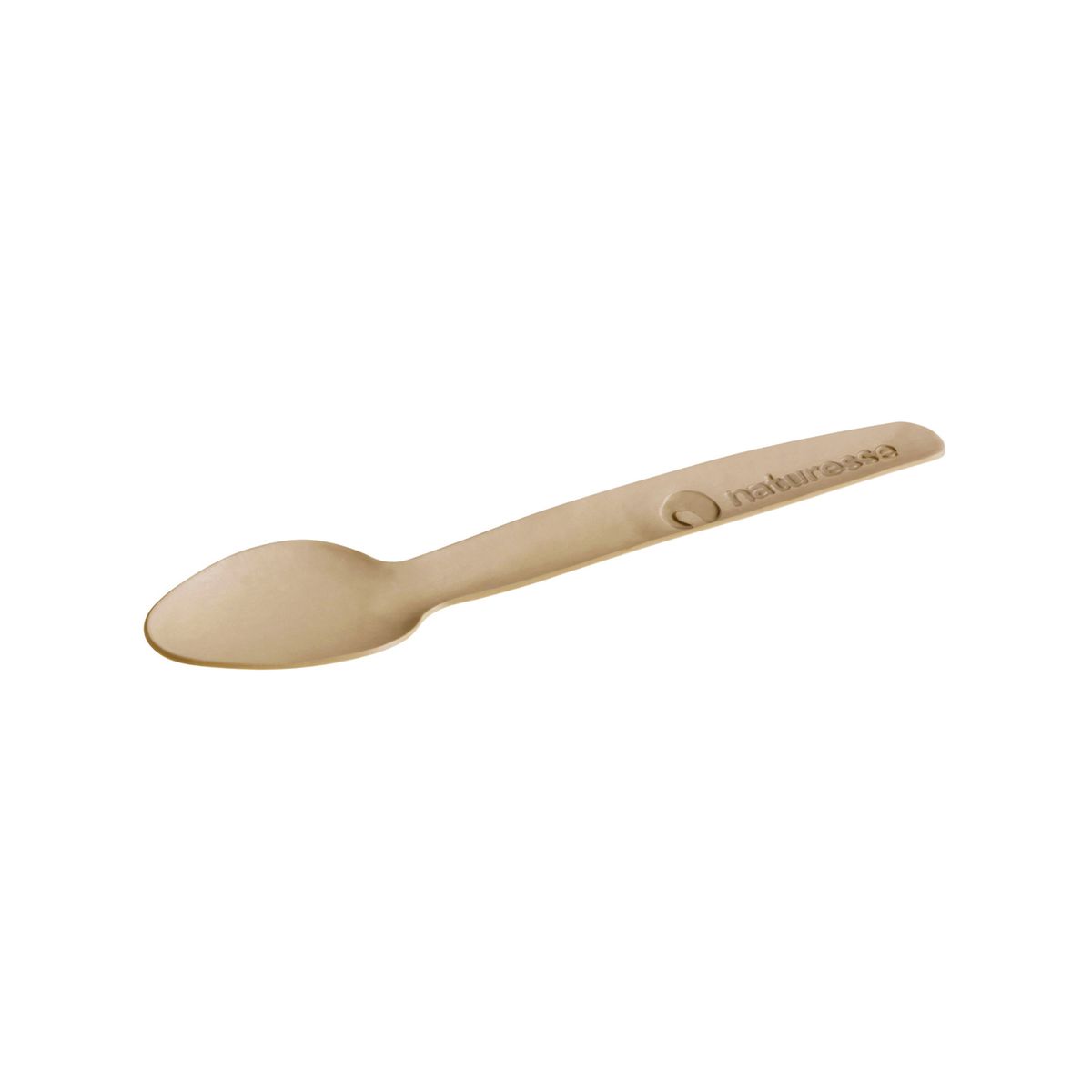 naturesse Suppenlöffel Papier 165mm - naturesse Prägung 16.5 cm (L); braun; 2000 Stück / Pack