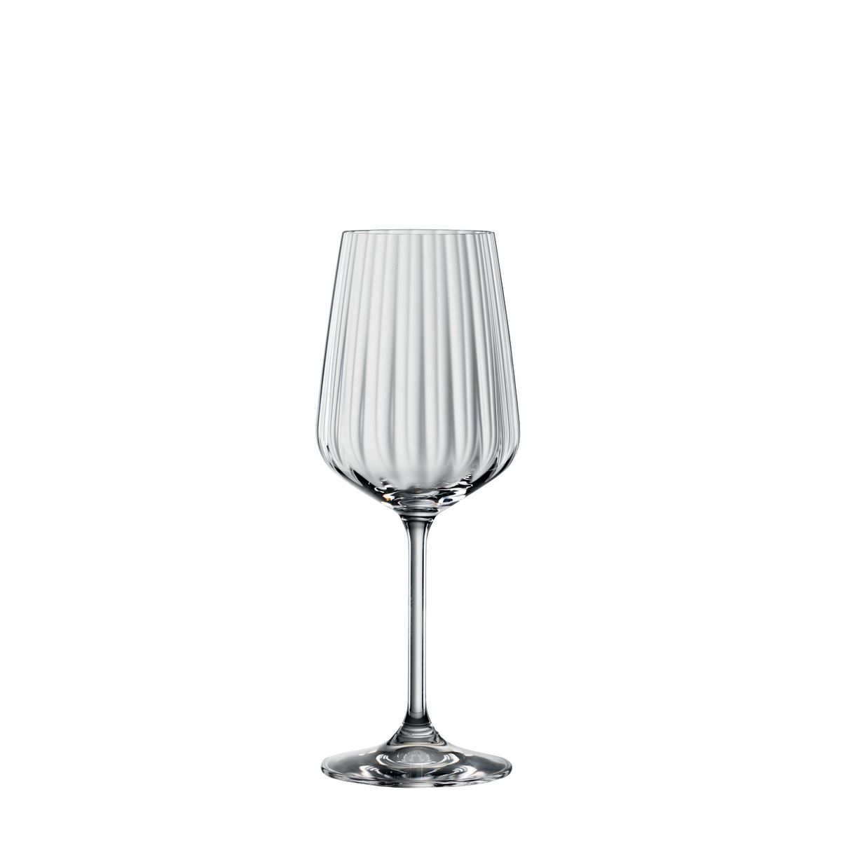 Spiegelau Weissweinglas CE 0,2l LifeStyle 440 ml, 8x8.5x22.2 cm (ØxØxH); transparent; 0.2 l Eichstrich, 24 Stück / Pack