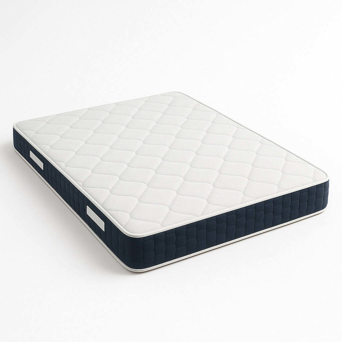 The White Stone Doppelbett Matratze Iride Taschenfedern und Memory 90x200x30 cm (BxLxH); weiß; H3-fest