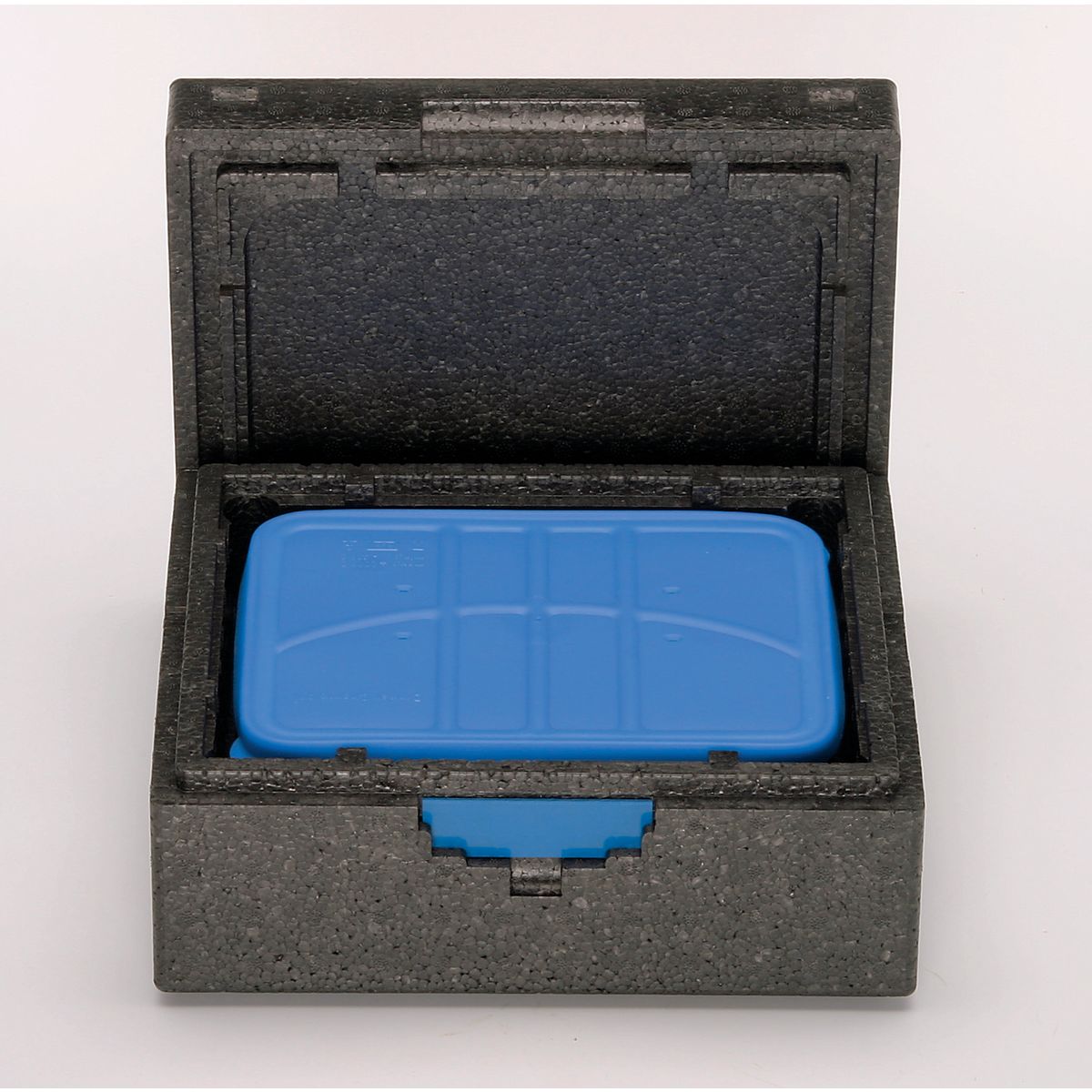 thermohauser 2er Transportbox, schwarz, aus EPP 10.7 l, 30x25.5x14 cm (LxBxH); schwarz