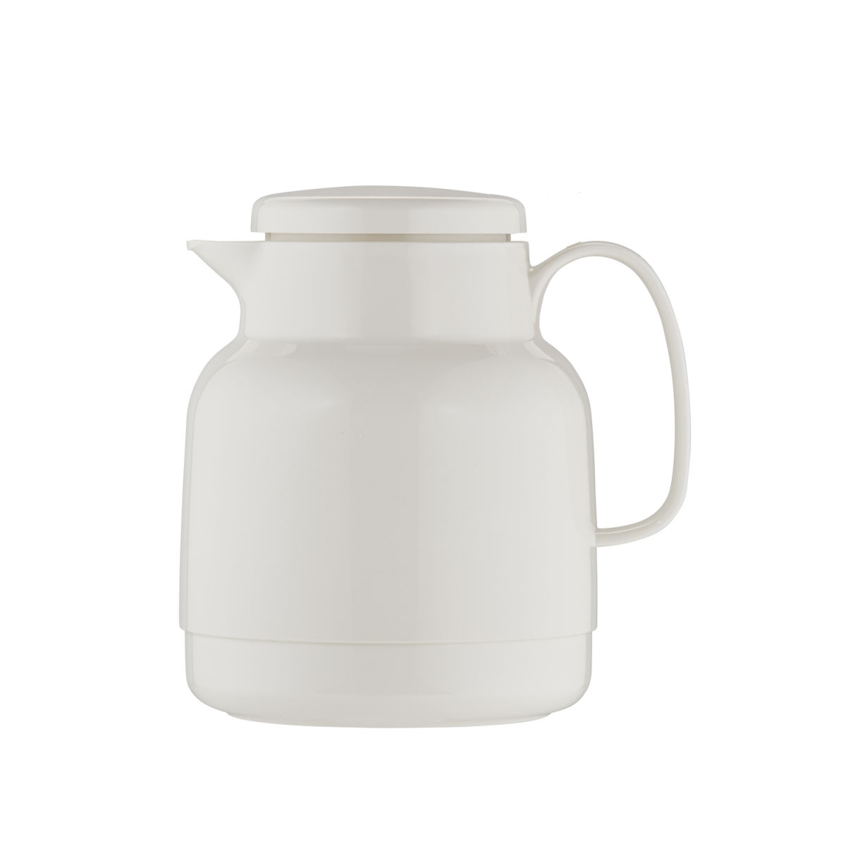 helios Isolierkanne 1.0l 1 l, 19.4 cm (H); weiß
