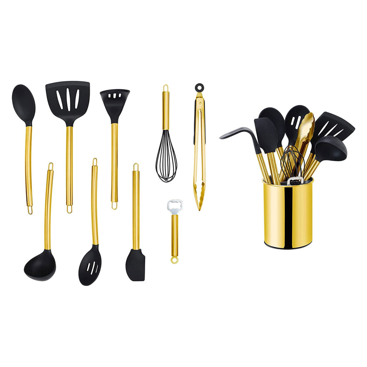 ECHTWERK Küchenhelfer-Set 10-tlg gold