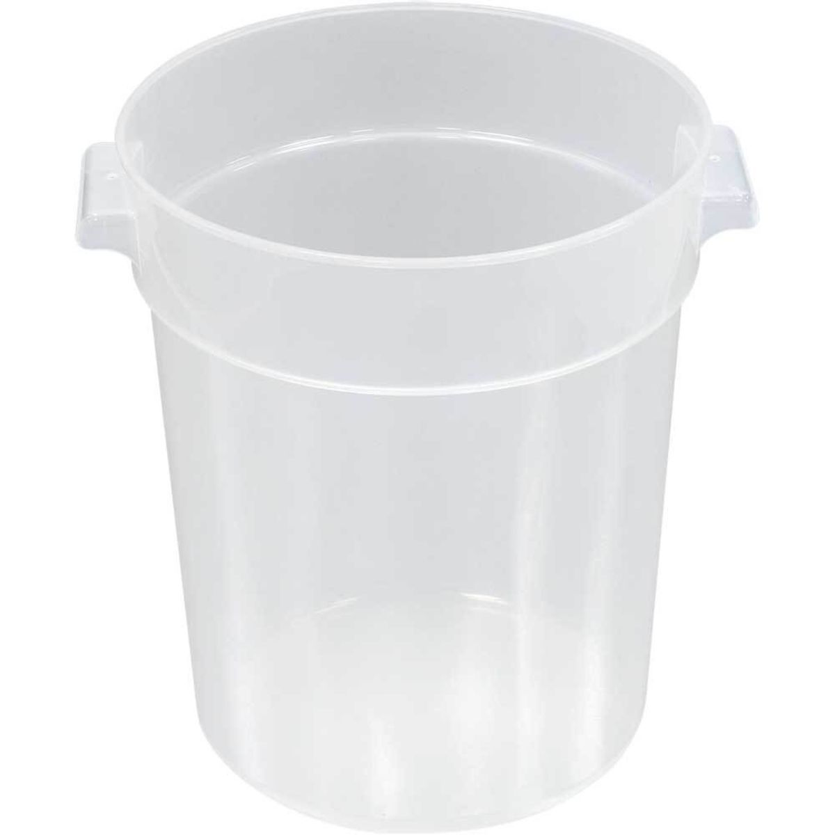 Stalgast Vorratsbehälter rund, transparent, 10 Liter 20 l, 37.5x31 cm (HxØ); transparent