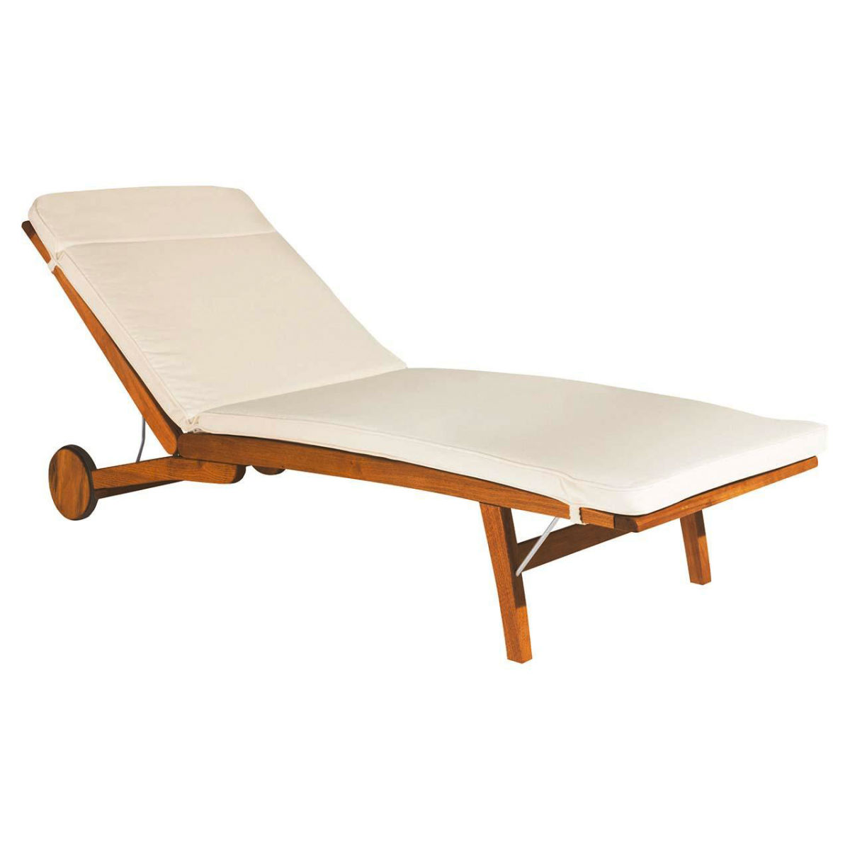 Rondo Auflage für Sonnenliege 'Talisa', Bezug aus Polyester 58x200x6 cm (BxLxH); natur