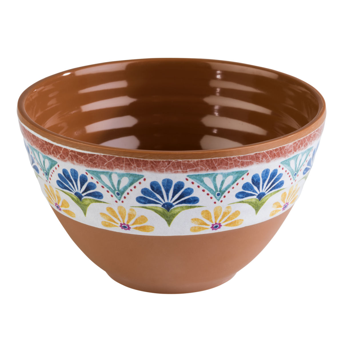 APS Schale ARABESQUE, Melamin 200 ml, 10x10x10x6 cm (LxBxØxH); beige/blau; rund