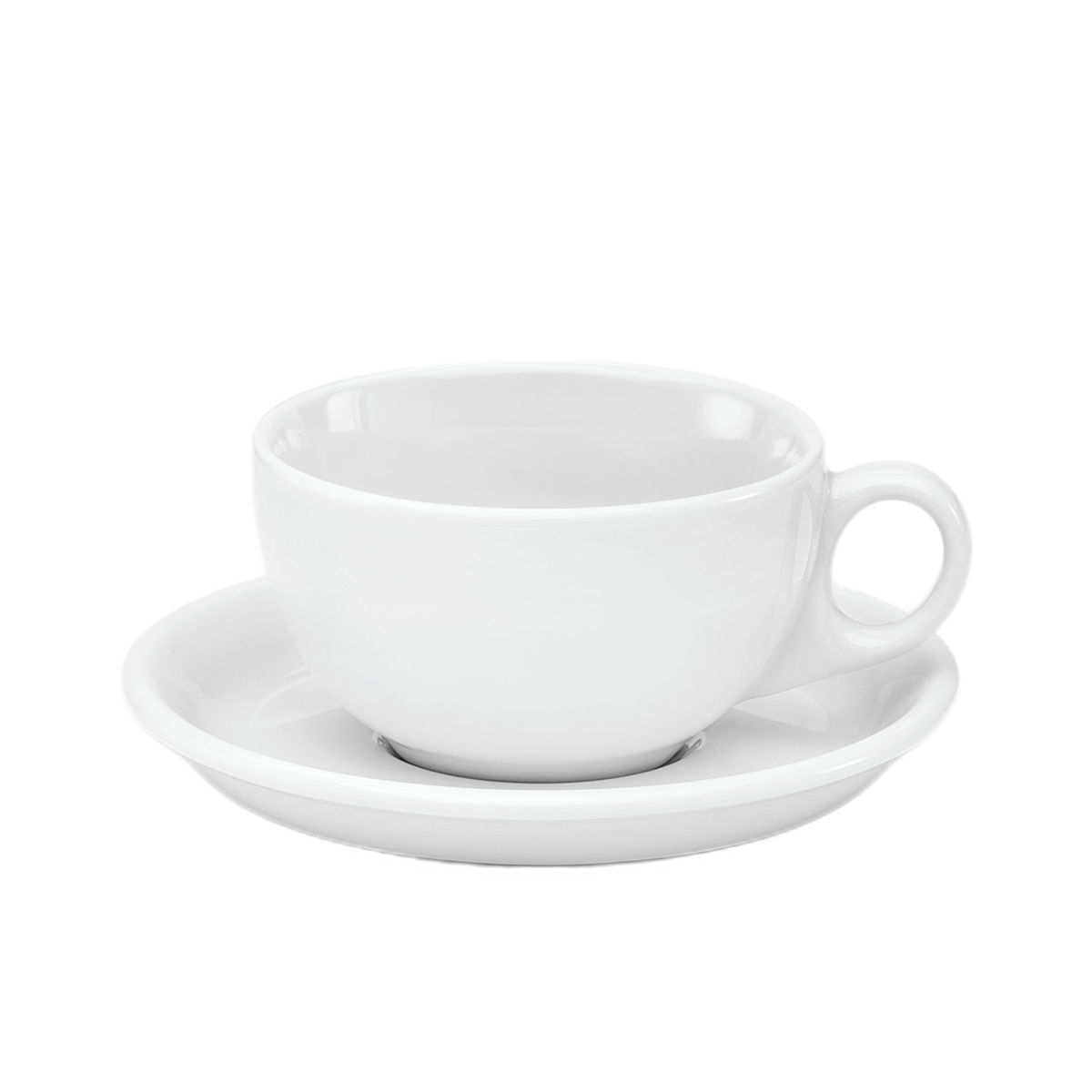van Well Obertassen Amerika, 0,20 ltr., van Well 200 ml, 9.8x12.2x5.7 cm (LxBxH); weiß; 6 Stück / Pack