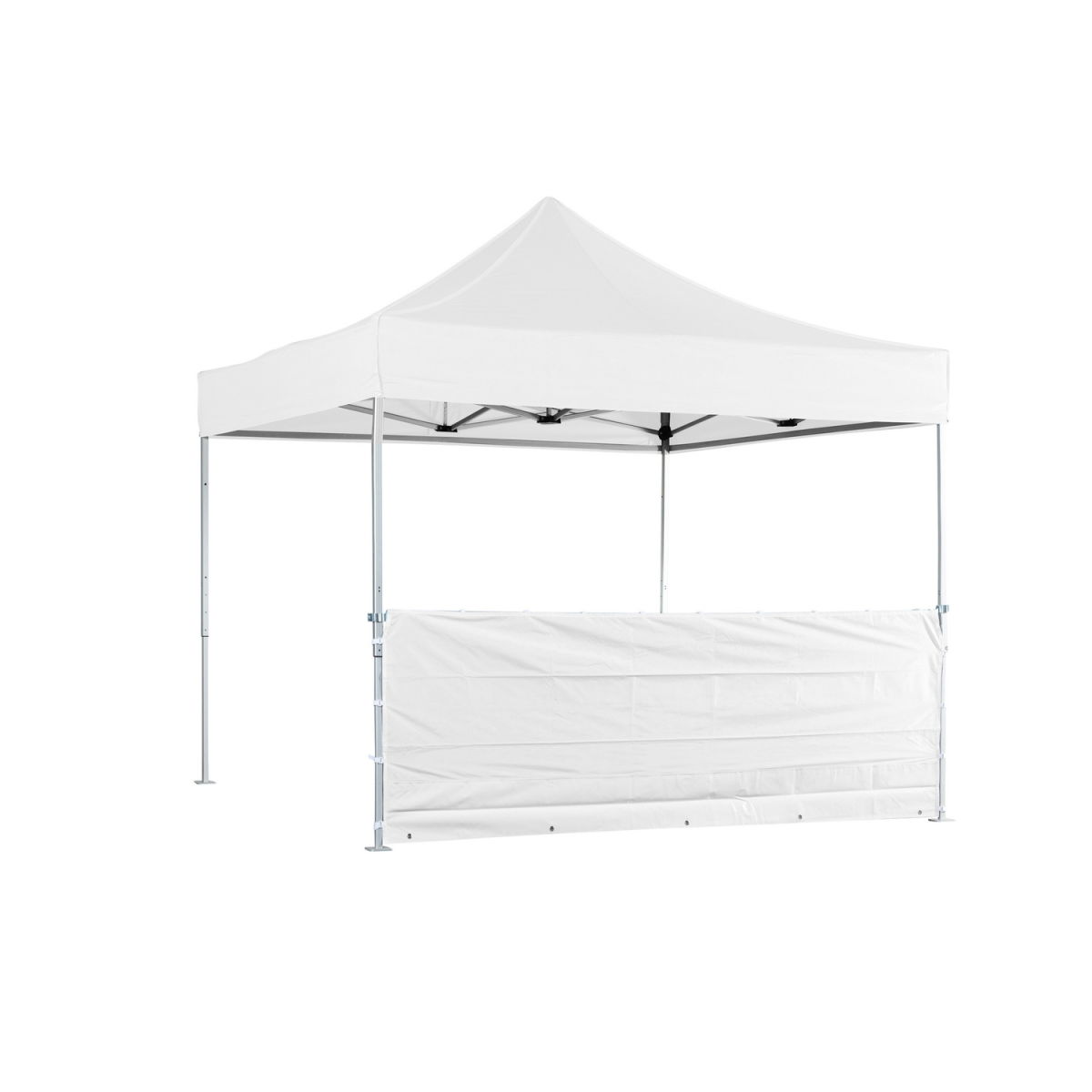 VeroTENT VeroTENT 4,5m Seitenwand halbhoch 450x100 cm (LxB); weiß
