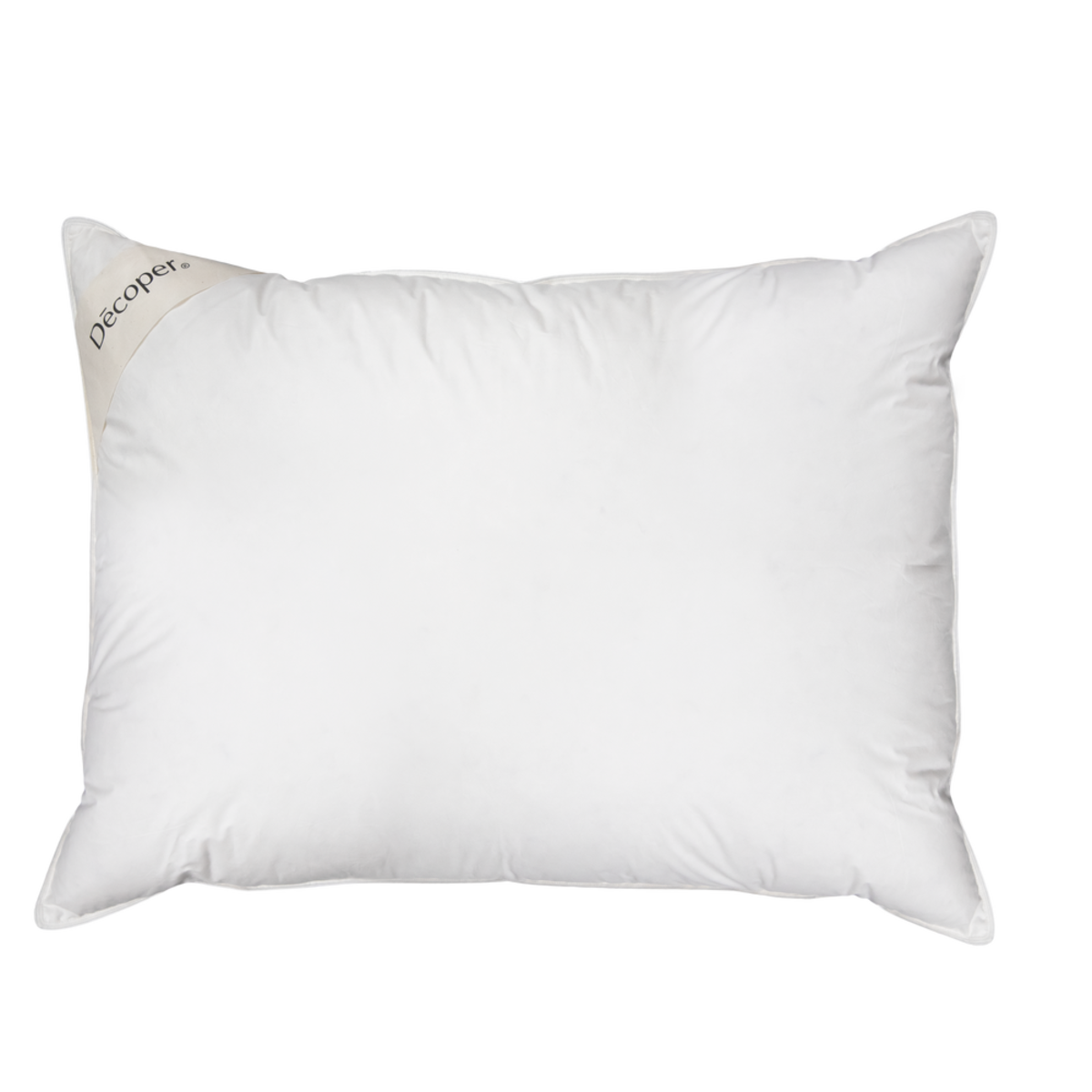 Decoper Faserkissen Faserbällchen Decoper ®, Füllung: 100% Polyester, Bezug: 100% Baumwolle 60x80 cm (BxL); weiß