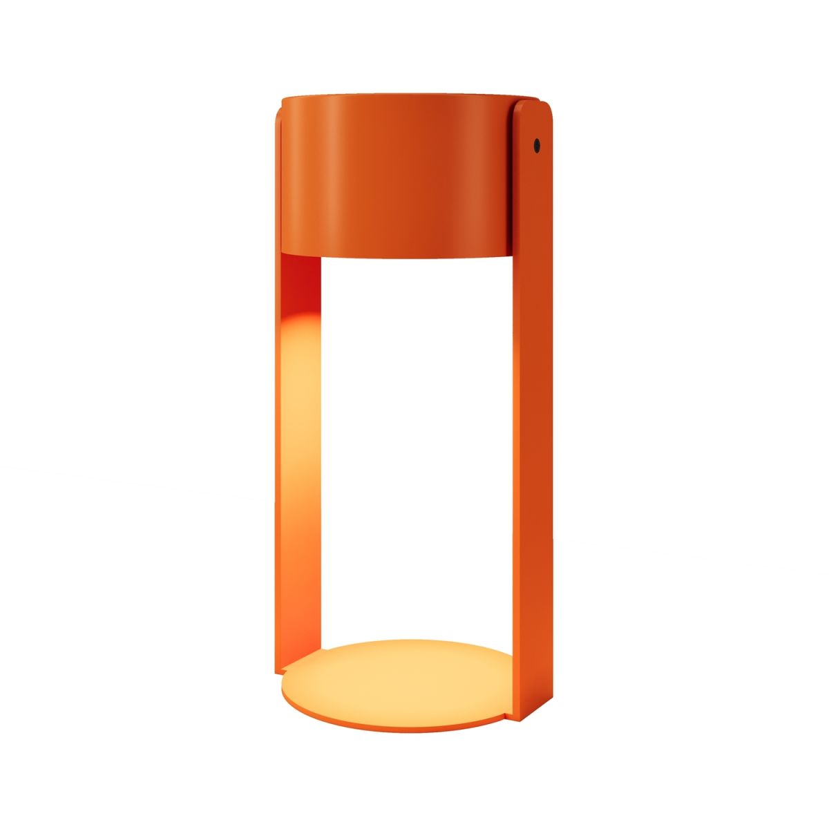 Maytoni Maytoni Tragbare Outdoor-Leuchte mit Akku Cavo Orange, aus Metall, LED, 175lm, 3000K; 11x11.8x25 cm (LxBxH); orange