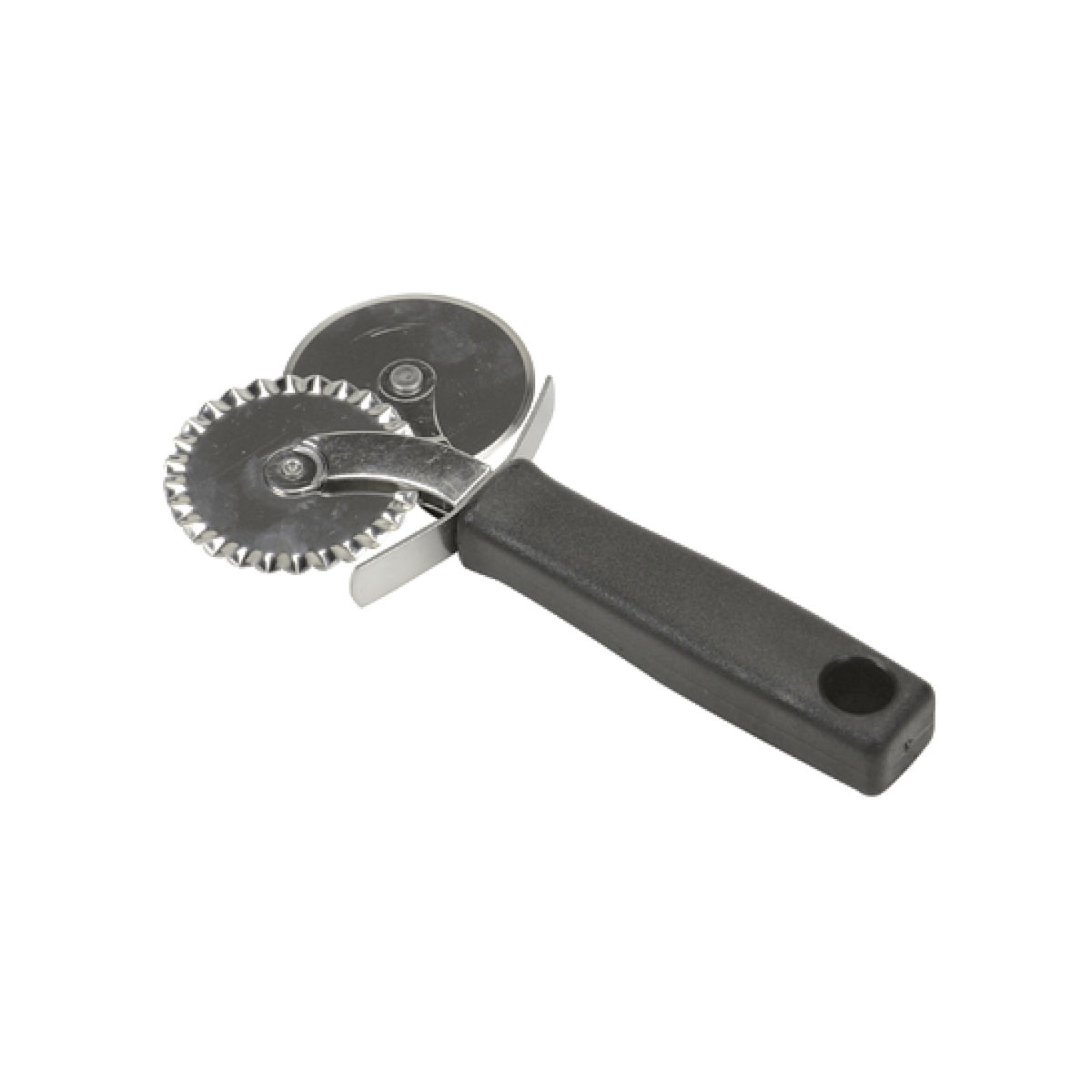 Schneider Teigschneider doppelt, glatt und gewellt 5.5 cm (Ø); schwarz