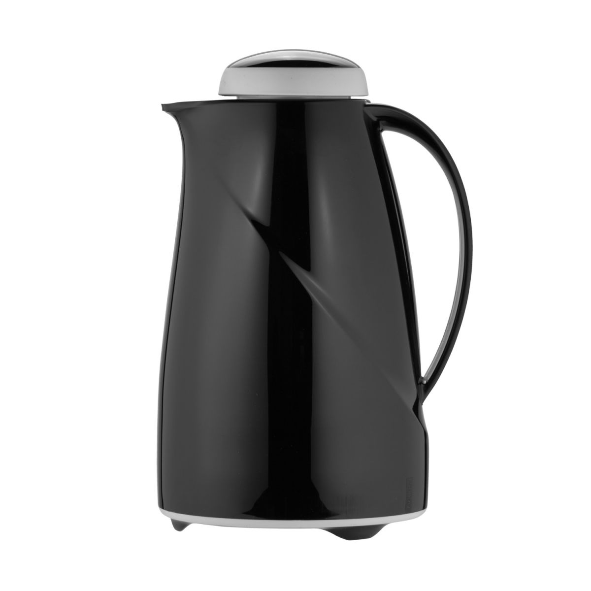 helios Isolierkanne Wave 1.5 l, 15.5x27.9 cm (ØxH); schwarz; rund