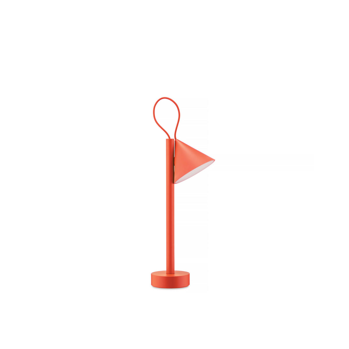 Alessi Tsumiki Tragbare Lampe; 16.4x11x33.7 cm (LxBxH); orange