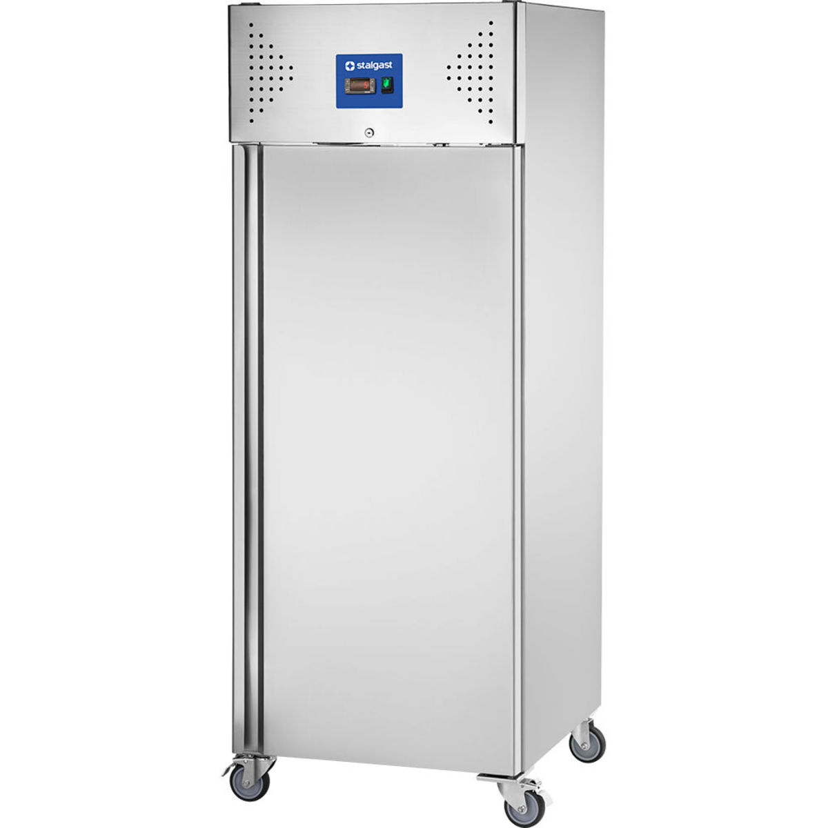 Stalgast STARLINE Kühlschrank, Edelstahl, GN2/1, 650 L 74x201x83 cm (BxHxT); silber
