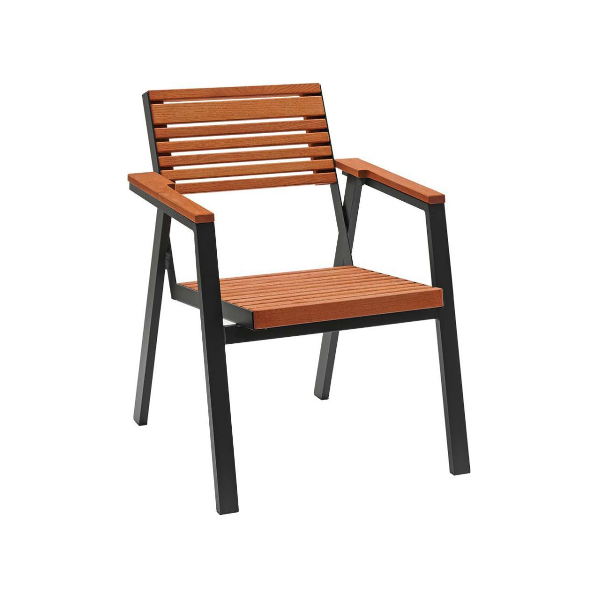Rondo Gartensessel 'Berrissimo' 58.5x69x75.5 cm (BxTxH); natur/anthrazit