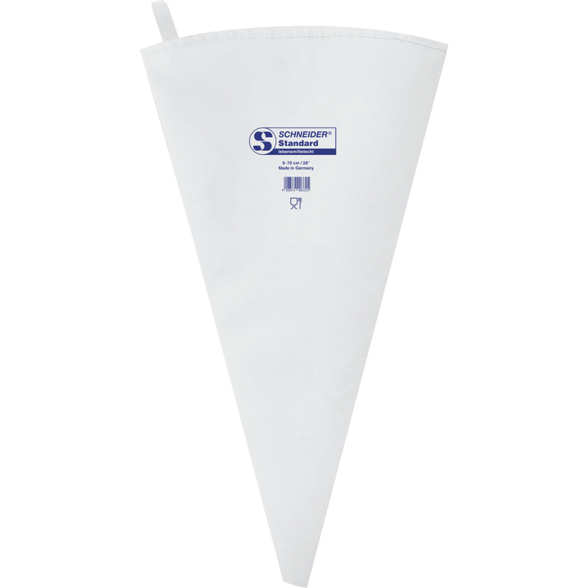 Schneider Spritzbeutel 70 cm (L); weiß
