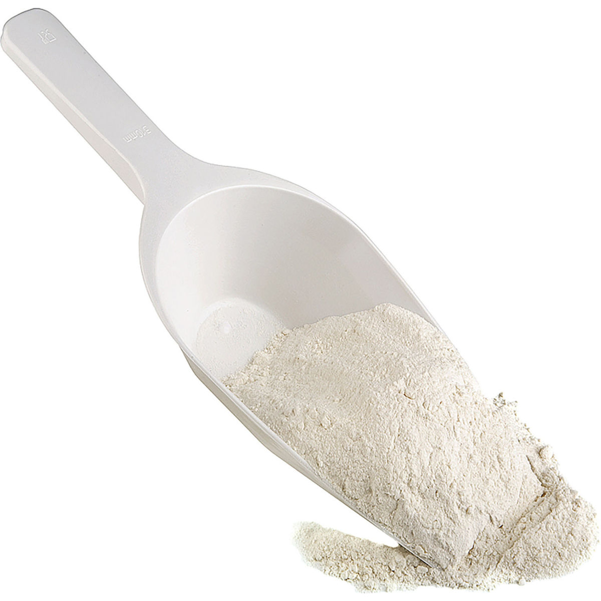 APS Mehlschaufel, Polypropylen 0.25 l, 25x9x4.5 cm (LxBxH); weiß; rechteckig