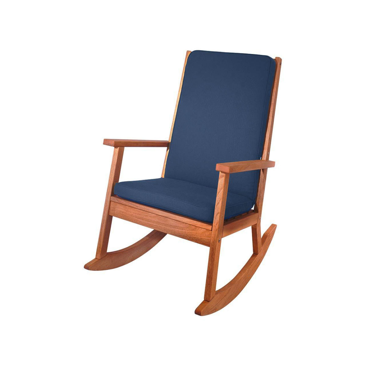 Rondo Auflage für 'Rocker', Bezug aus Polyester 52x122x6 cm (BxLxH); blau