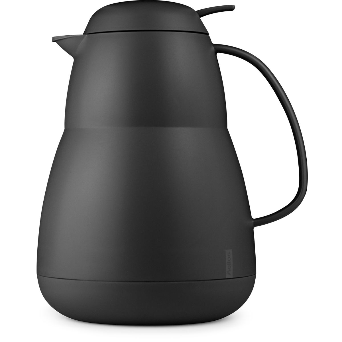 helios Isolierkanne Zeo 1.0l 1 l, 22.5 cm (H); schwarz