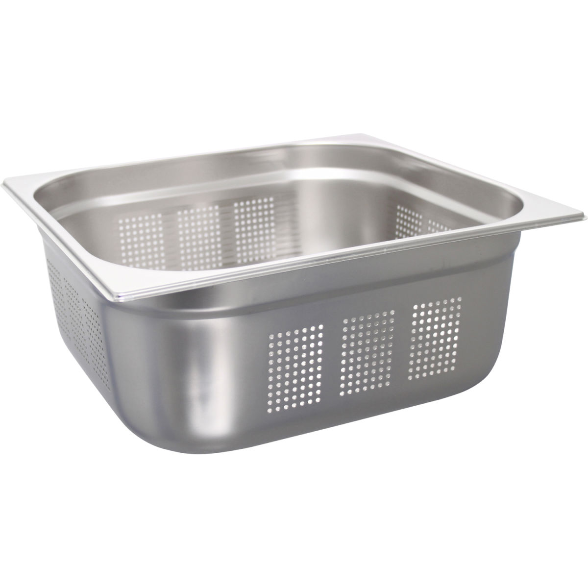 Schneider Behälter GN 2/3 Edelstahl gelocht GN 2/3, 12 l, 15 cm (T); edelstahl