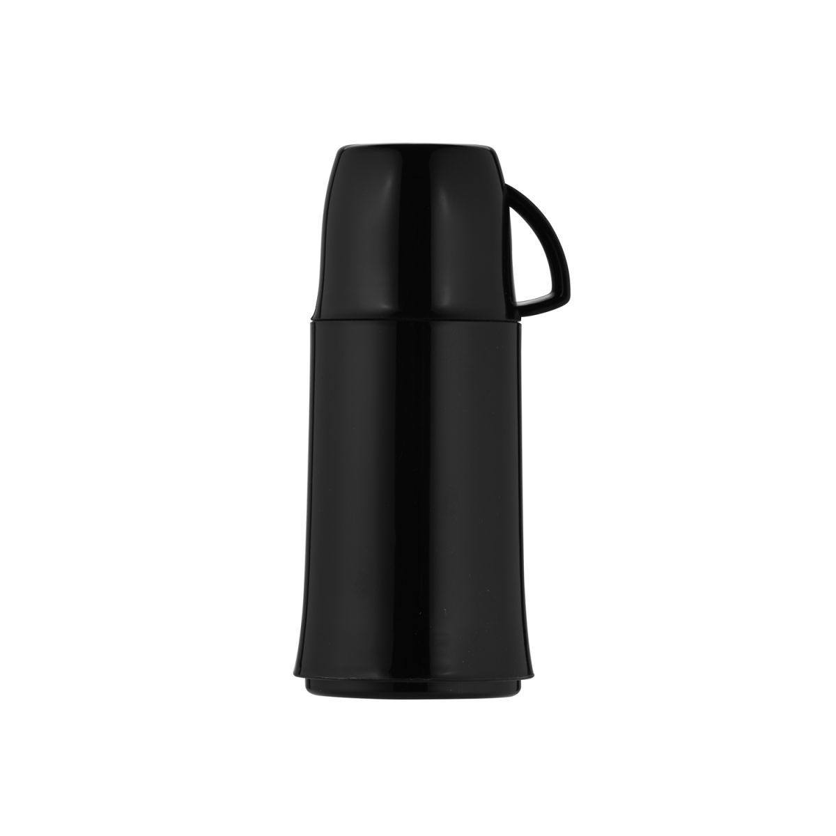 helios Isolierflasche 0.25l 0.25 l, 20.5 cm (H); schwarz