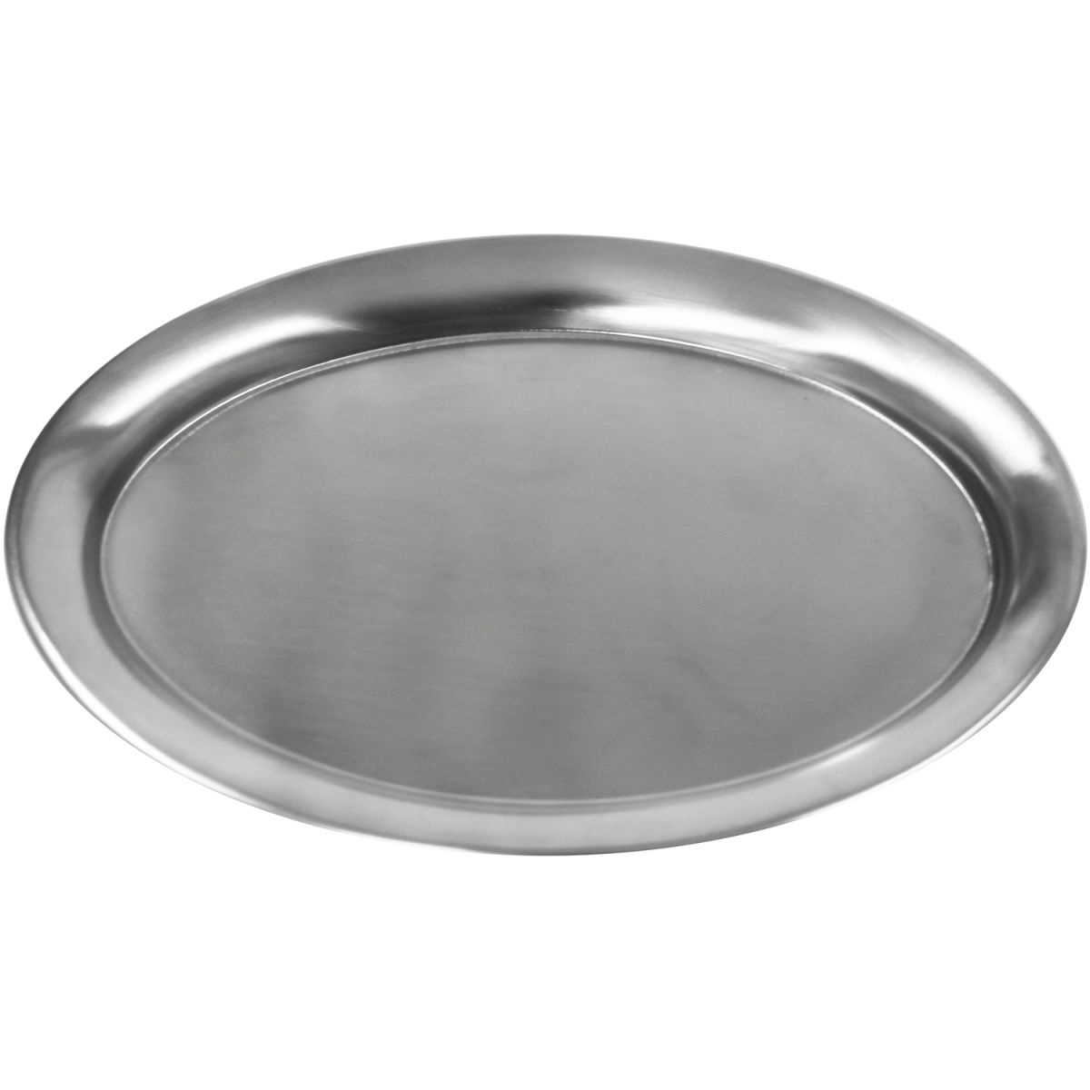 Schneider Serviertablett matt 14.5x20 cm (LxB); edelstahl; oval