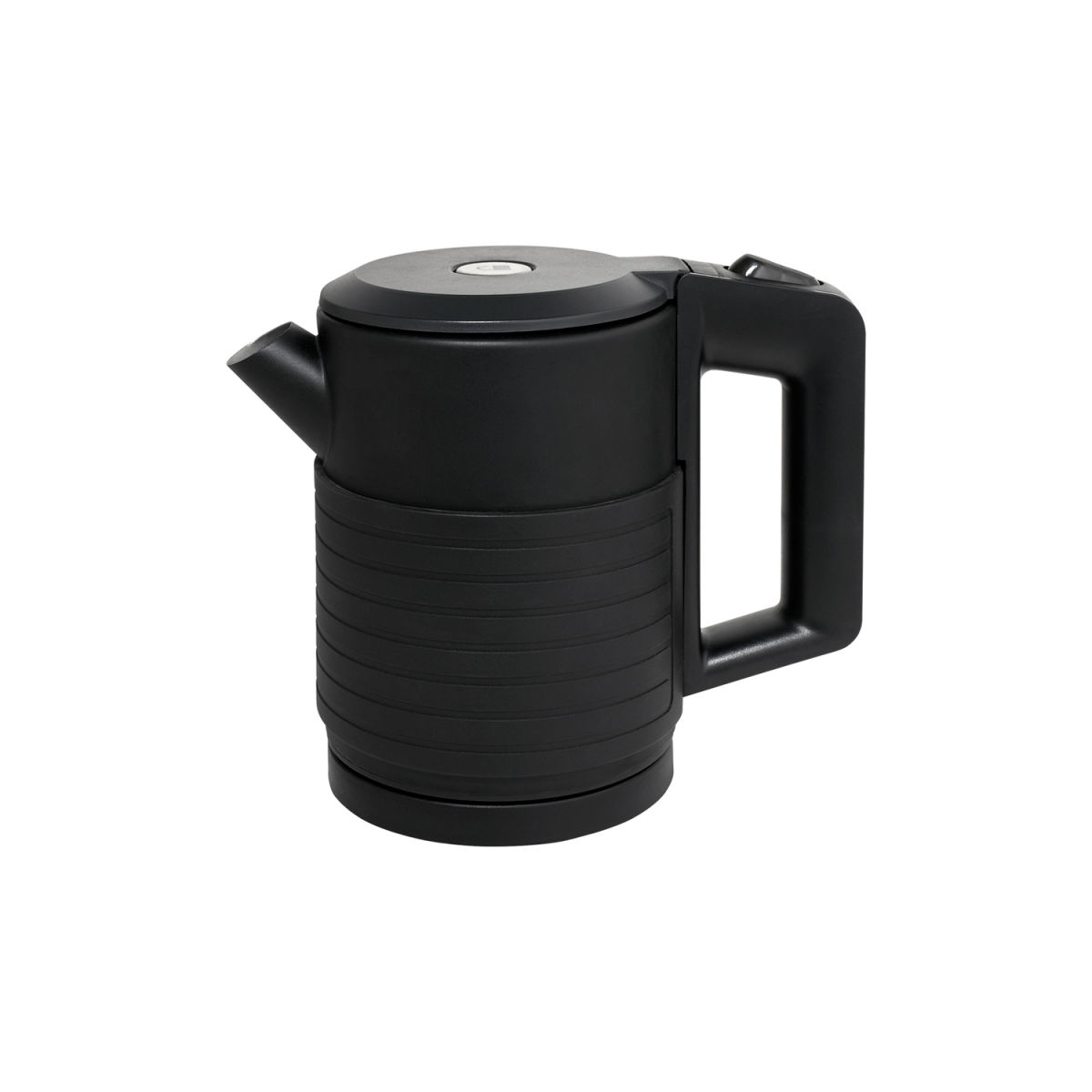 Bollitore per hotek a doppia parete Canterbury da 0,6 litri in acciaio spazzolato CORBY; 600 ml, 20.6x15.8x11.8 cm (LxHxP); nero