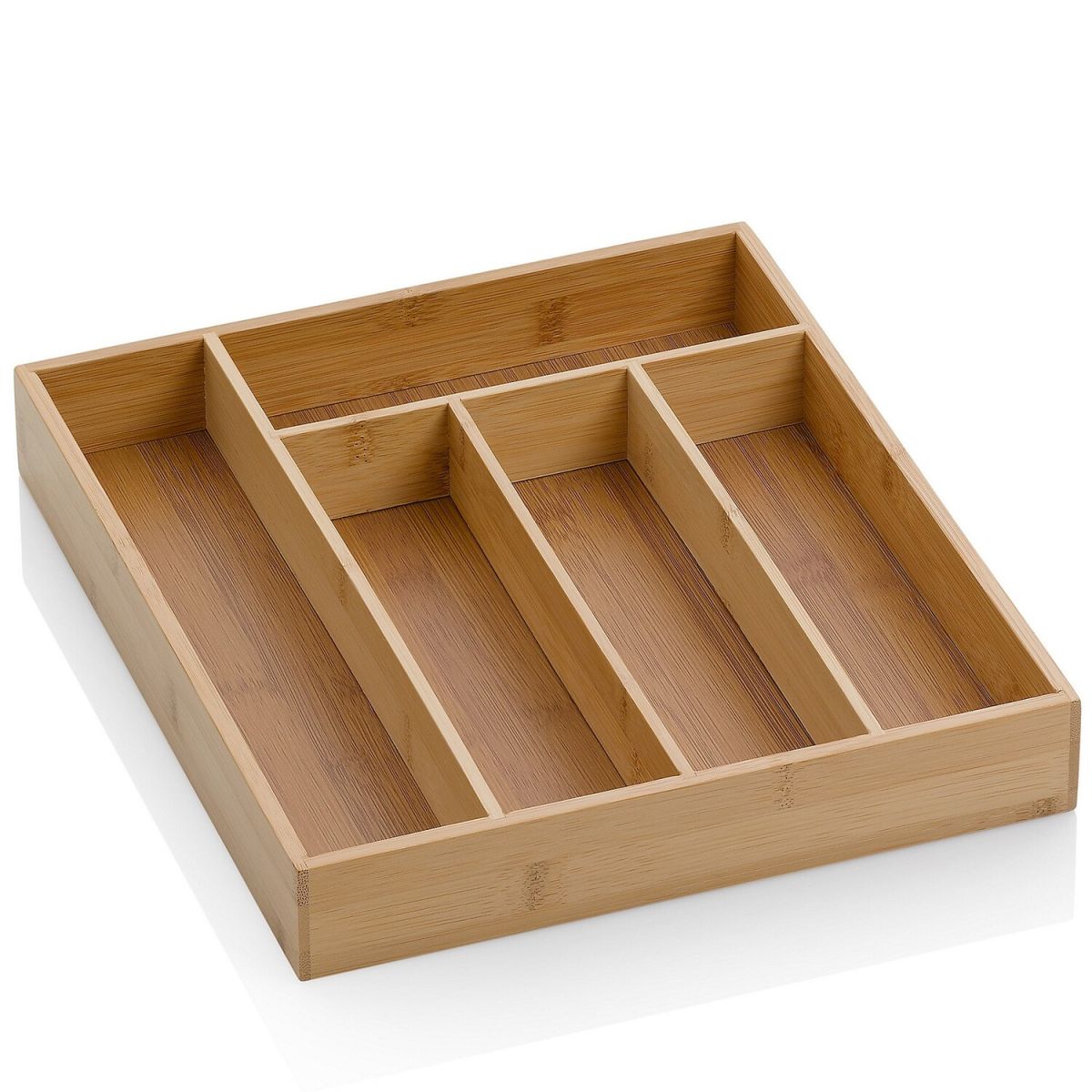 kela Besteckkasten Kalma Bambus 30x34x5 cm (LxBxH); hellbraun