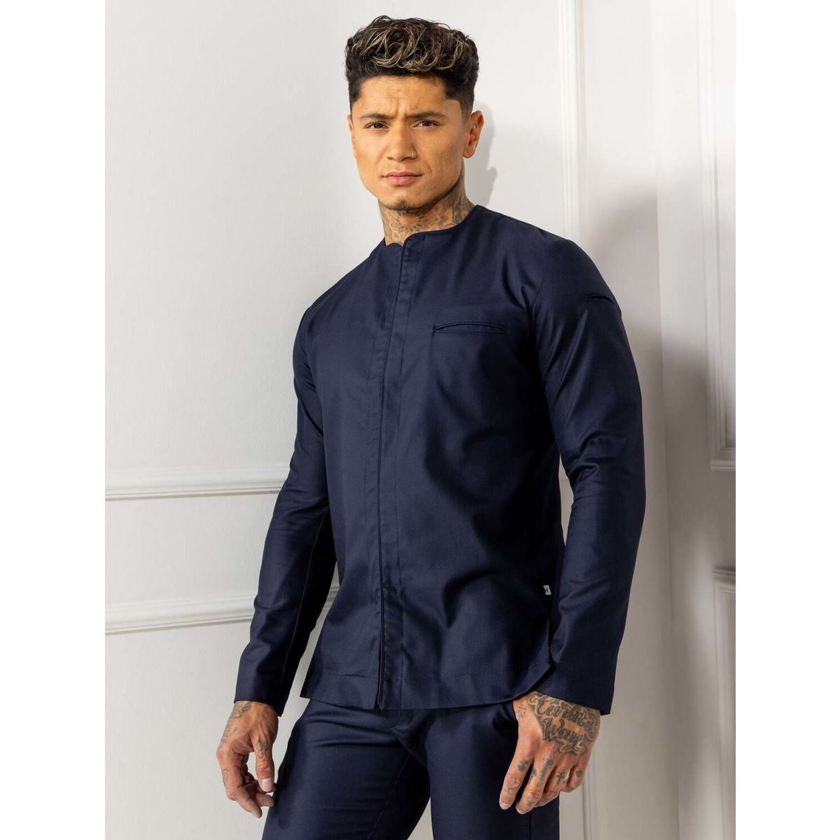 Le Nouveau Chef Kochjacke Jason Kleidergröße 2XL; dunkelblau