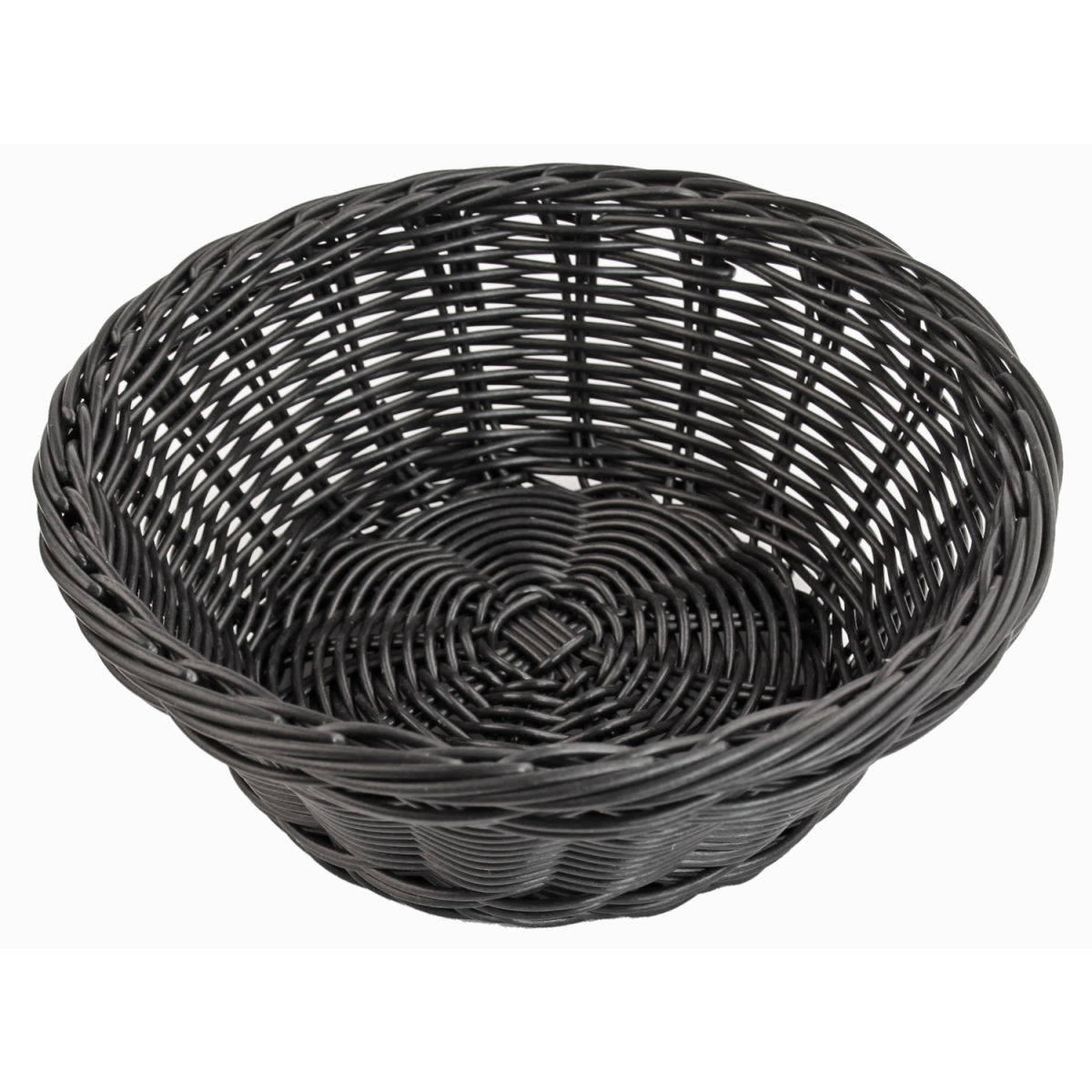 Stalgast Brotkorb, schwarz, Ø 210 mm 21x8 cm (ØxH); schwarz; rund