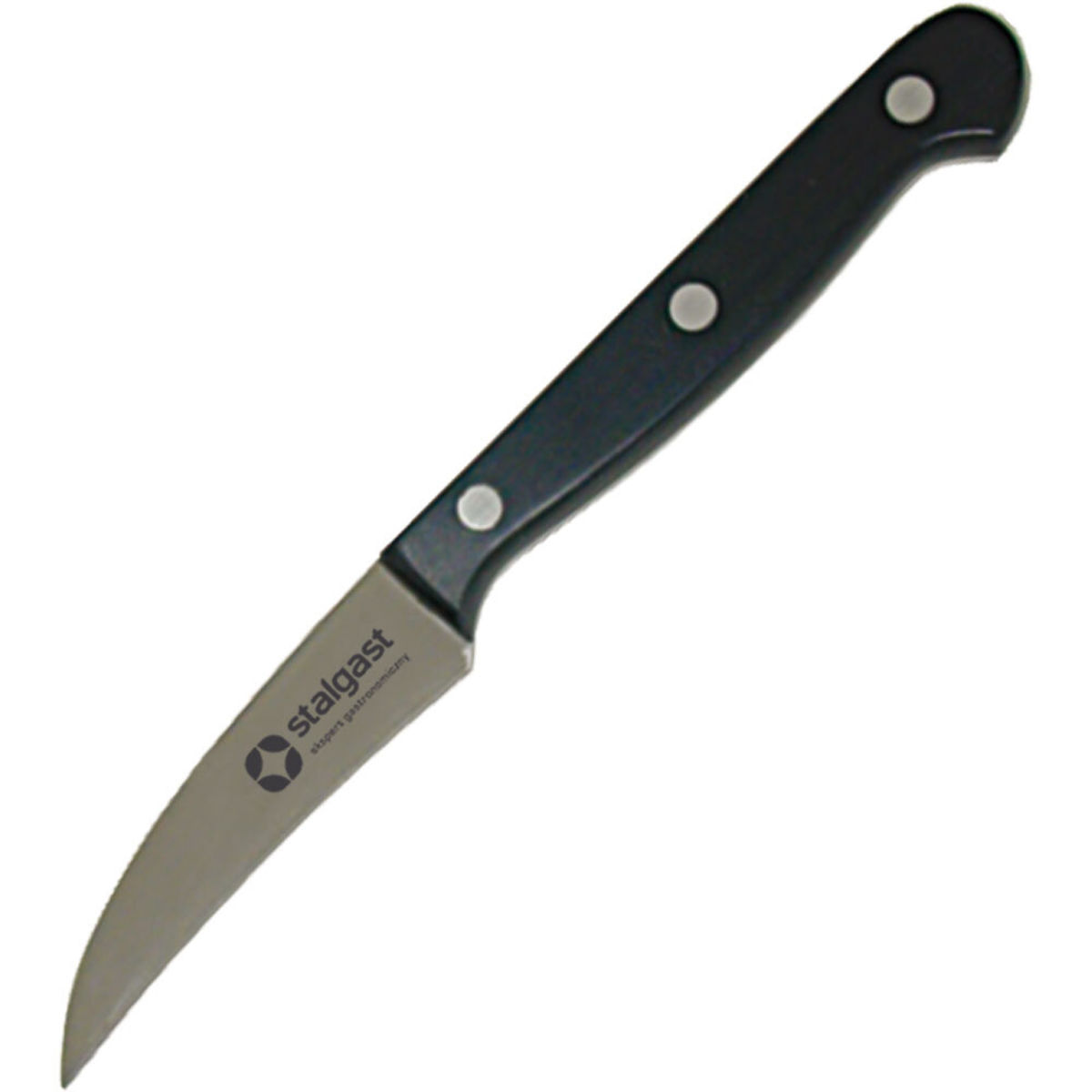 Stalgast Gemüsemesser, Edelstahlklinge 7.5 cm (L); schwarz