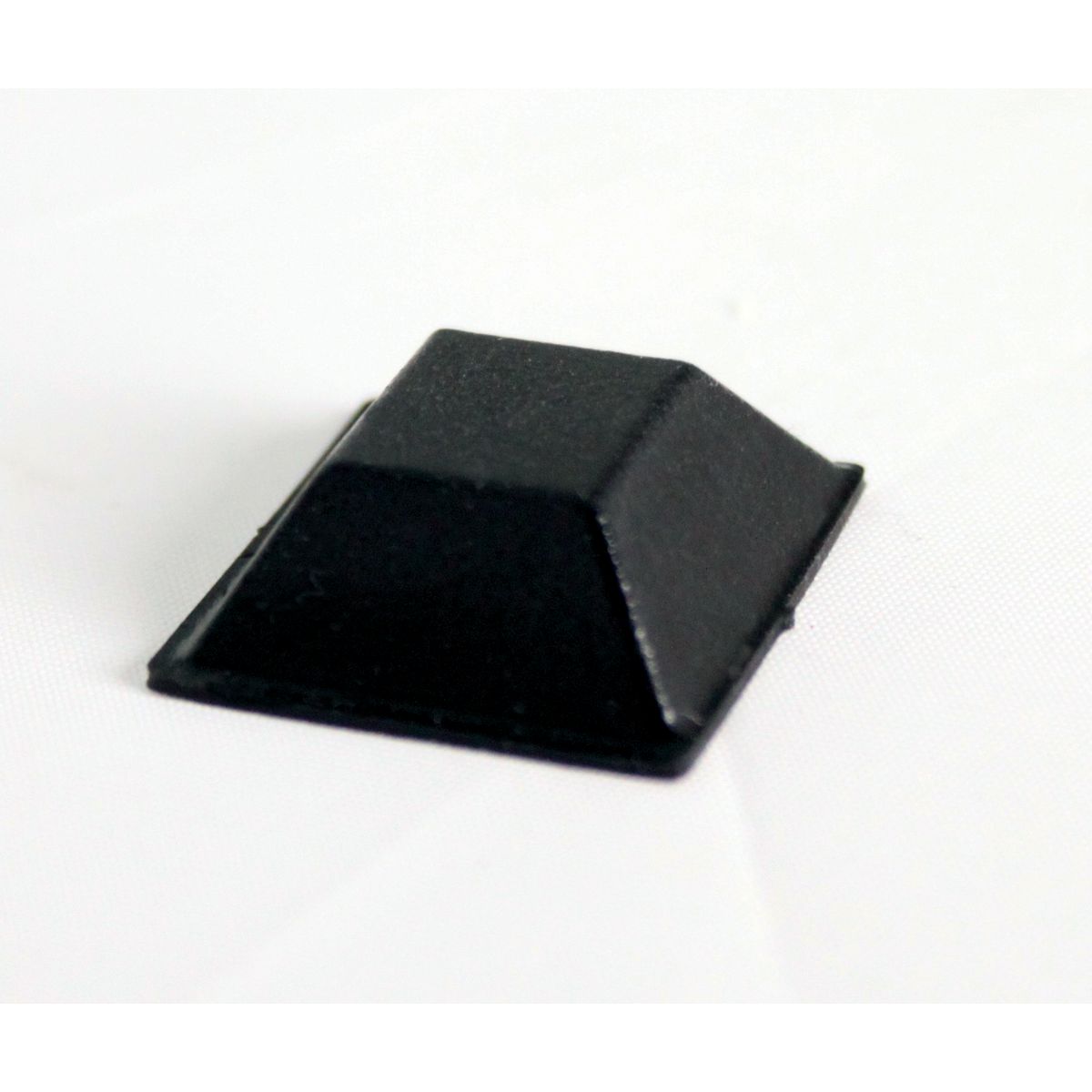 Schneider Silikonfüße 2x2 cm (LxB); schwarz; quadratisch; 7 Stück / Pack