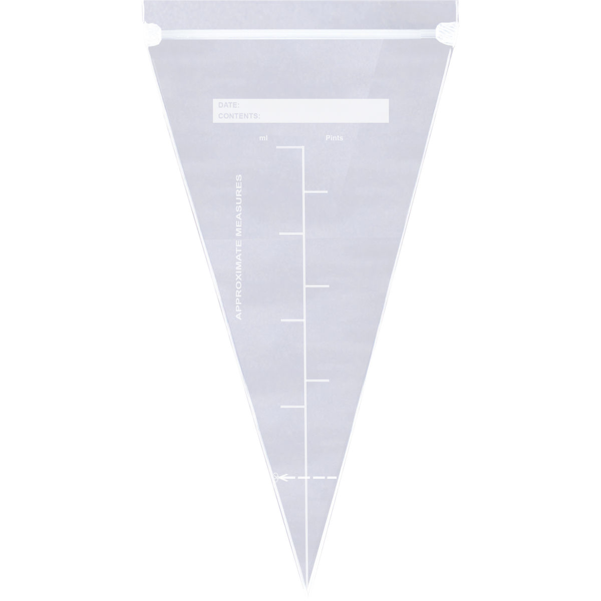 Schneider Einweg-Spritzbeutel 32x15 cm (LxB); transparent; 50 Stück / Pack