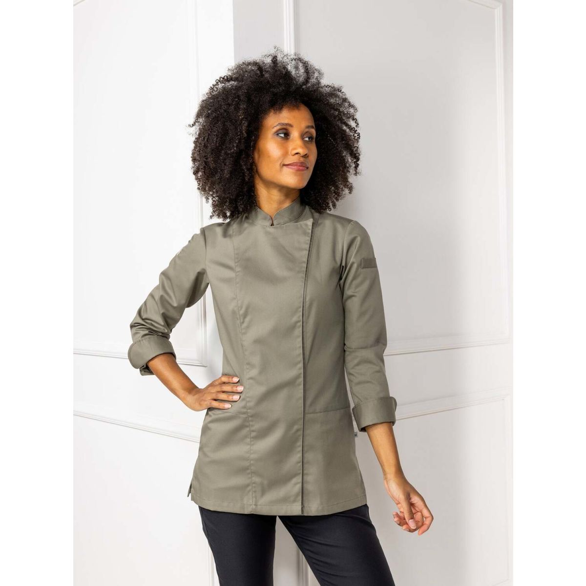 Giacca da cuoco Lynn Le Nouveau Chef; Taglia 4XL; verde