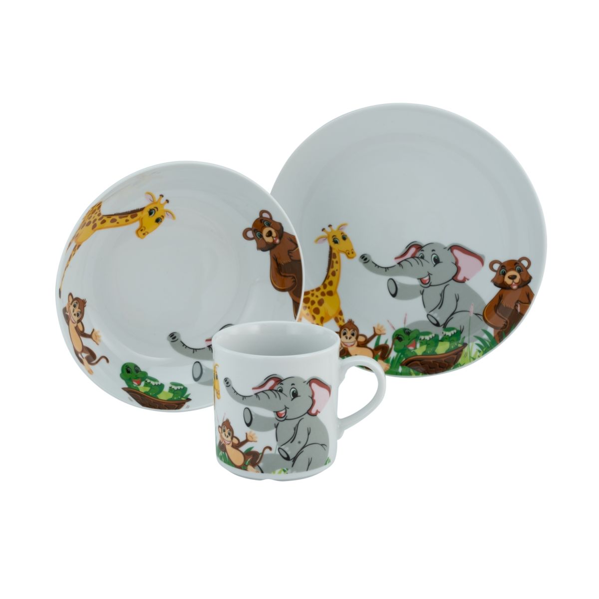 CreaTable Zoo - Kinderservice 3-tlg mehrfarbig